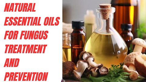 Natural Essential Oils for Fungus Treatment and Prevention