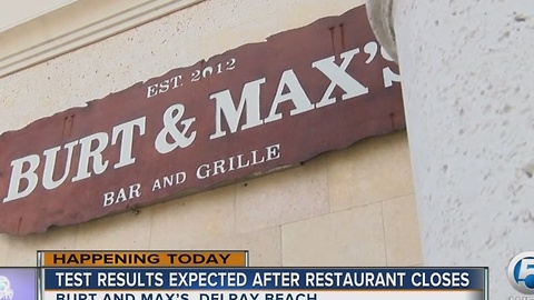 Burt & Max's restaurant in Delray Beach closed; Kitchen staff get rashes