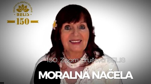 MORALNA NAČELA - Iviliana Bellis, predsednica Društva BELIS #150 EP