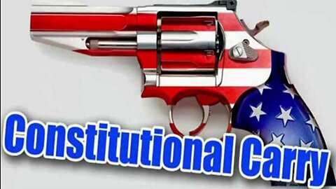 22nd State to have constitutional carry.