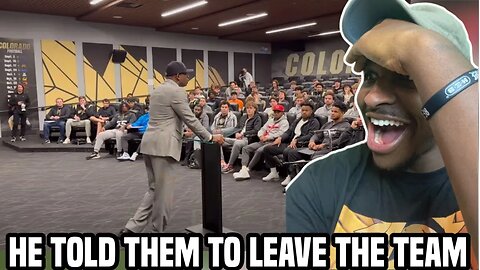 Deion Sanders Meets with the Colorado Football Team Players for the First Time Reaction