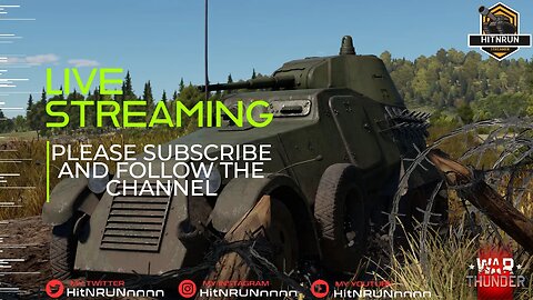 HitNRUNnnnn Live Stream Get Ready for War Thunder: Let the Games Begin!