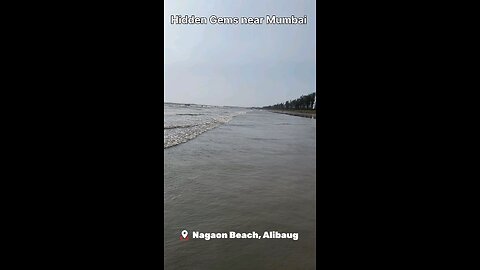 Hidden Gem near Mumbai | Must visit in monsoon | Nagaon Beach in Alibaug