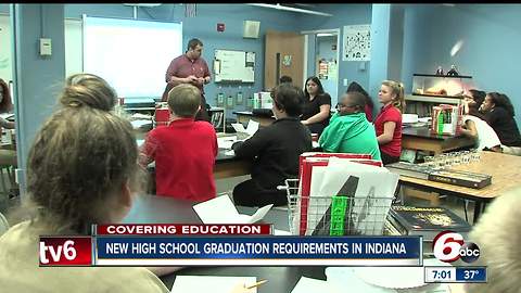 New Indiana high school graduation requirements will start with class of 2023