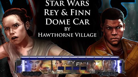 Star Wars Rey & Finn Dome Car by Hawthorne Village