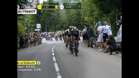 Tadej Pogacar gana la Etapa 20/ Vingegaard sigue de líder / Tour de Francia 2023.