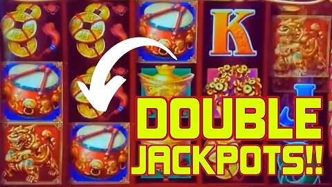 BOOM BOOM BOOM! 🥁 Double Jackpots on Dancing Drums in Las Vegas!