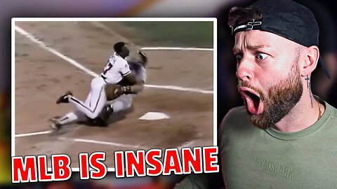 Irish Guy Reacts: MLB - CRAZY PLATE COLLISIONS!