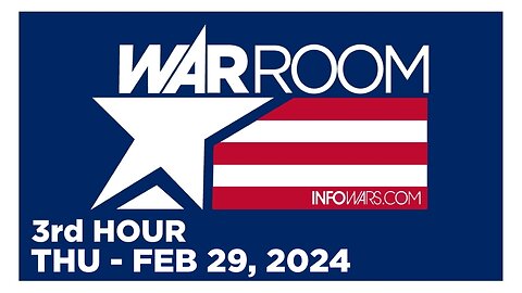 WAR ROOM [3 of 3] Thursday 2/29/24 • ROB DEW - News, Reports & Analysis | ALEX ROSEN INTERVIEW