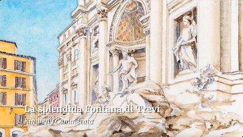 La splendida Fontana di Trevi | Time Lapse | Kimberly Cammerata