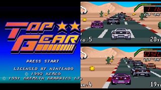 1992 Top gear. Classic Games. Retro Games. NES Games. No Commentary. | Piso games