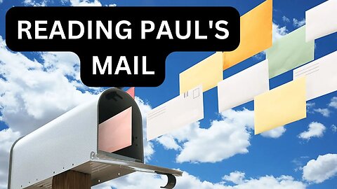 Bible Study For Romans - Reading Pauls Mail 1- Romans Bible Study