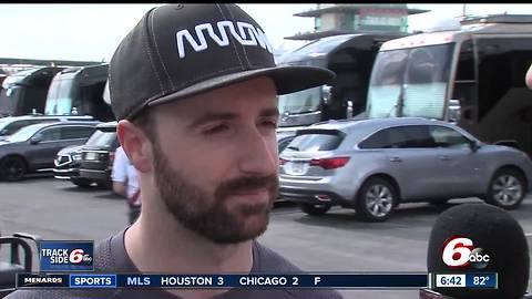 James Hinchcliffe: "The adorable thing is that anybody thinks we have a say in this"