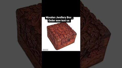 Beautiful Wooden Jewelry BoxBeautiful Wooden box #viral #vedios #shorts #youtube shorts