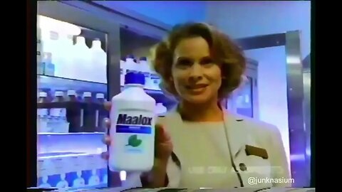 Dr. Lady "I Have A Fridge Full Of Maalox" 1998 Commercial (90's Lost Media)