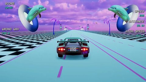 Retrowave 2023 [!ntermission] VHS car in Vaporland II