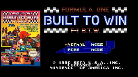 Formula One: Built to Win (NES - 1990) playthrough, part 8/14 - USA, Canada, France, Great Britain