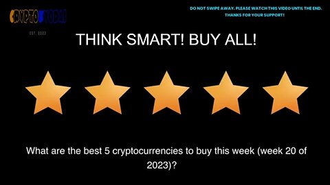 Ep. 25: I Must Buy These Coins This Week! #cryptoinvesting