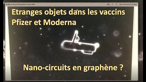 Alerte Objets non identifiés dans les vaccins Pfizer et Moderna !