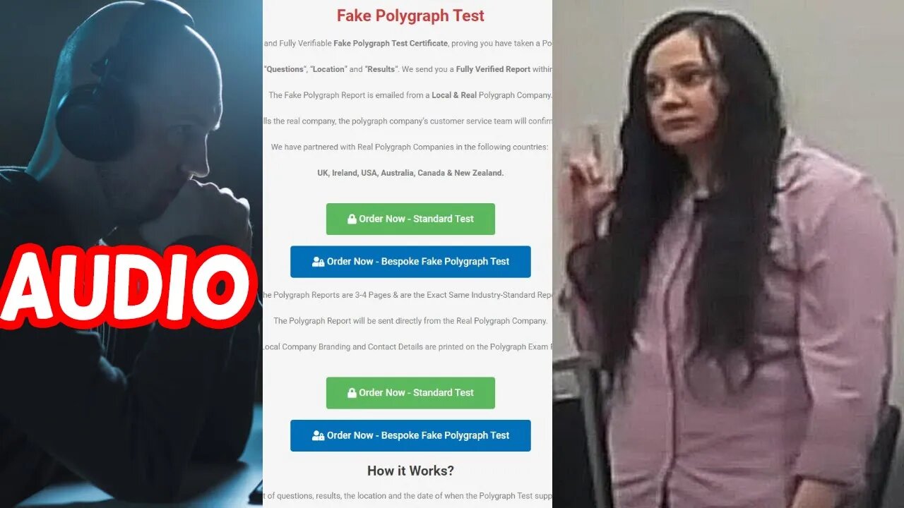 Polygra Letecia Stauch FAKE POLYGRAPH, PHONE CALL RELEASED | Gannon Stauch UPDATES