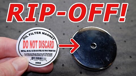 Oil Filter MAGNET Comparison [NO ONE ASKED FOR THIS!!!]