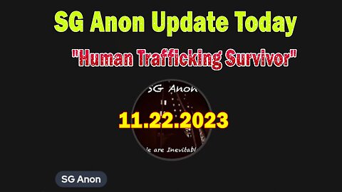 SG Anon Update Today: "SG Anon Sits Down w/ Kim Kelley A Cult Survivor & Human Trafficking Survivor"