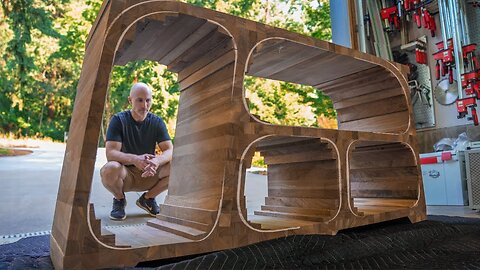 Carving a Cabinet From 300 Blocks