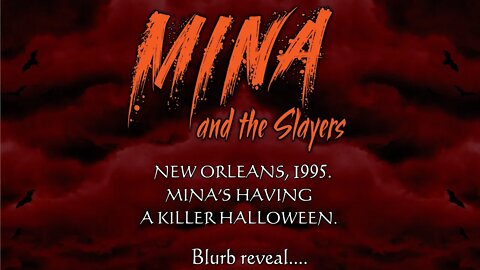 MINA AND THE SLAYERS blurb reveal clip ~ celebrating Mina and the Undead's 1st birthday anniversary (booktube booktuber #booktube #booktuber)