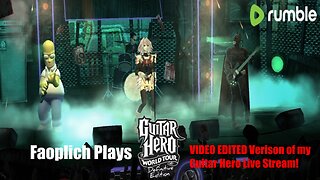 Ultimate Gig Night in Guitar Hero World Tour Definitive Edition!