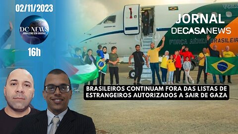 Brasileiros continuam fora das listas de estrangeiros autorizados a sair de Gaza