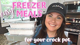 EASY MAKE AHEAD FREEZER MEALS | FREEZER PREP | FREEZER DINNERS | AMBER AT HOME