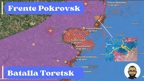 [GEOPOLITICS] Guerra de Ucrania | Batalla de Toretsk | Ucrania avanza Kursk