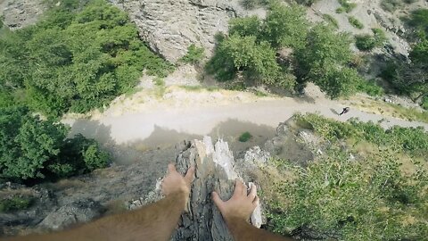 POV Mountain Parkour