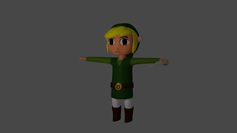 Blender Male Grindset - Toon Link