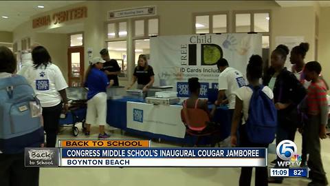 Congress Middle School's Inaugural Cougar Jamboree