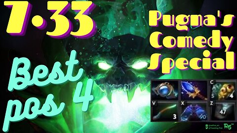 DOTA 2 - Pugna's Comedy Special! Best pos 4 out there, check this edit out