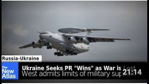 Ukraine Seeks PR "Wins" as West Admits War May be Lost