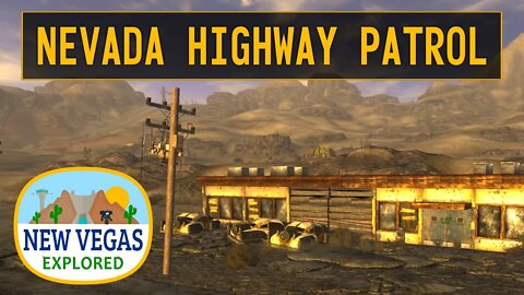 Fallout New Vegas | Nevada Highway Patrol Station Explored