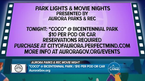 Park Lights & Movie Nights! // Get Out To See A Movie // Aurora Parks & Rec