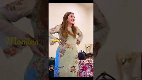 Momina Ki Ragging woh bi Set Par #momina #mominaiqbal #ragging #imrankhan #tkdvidzpr #shorts