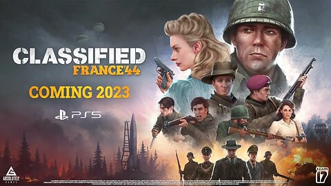 Classified France '44 Announcement Trailer PS5 Games