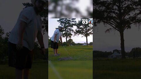 #shorts | HOLE IN 2 | AMAZING SHOT GOES DOWN FOR A HOLE IN TWO | GARDEN GOLF | REDNECK GOLF | CIWTG