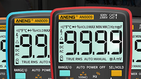 ANENG AN8009 True RMS Digital Multimeter