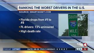 Florida doesn't have the WORST drivers anymore