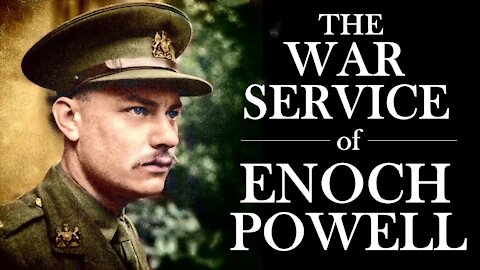 Enoch Powell | Full Interview on World War II and his Military Career with Conrad Wood | 10/12/1987