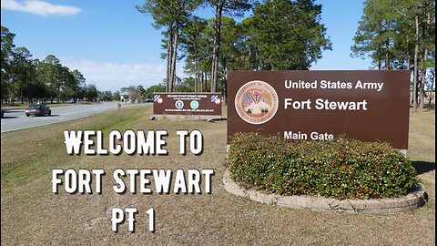 Enjoy the sights and the roads of Fort Stewart GA, part 1. I had the honor to serve in the military.