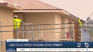 New law aims to get homes built faster