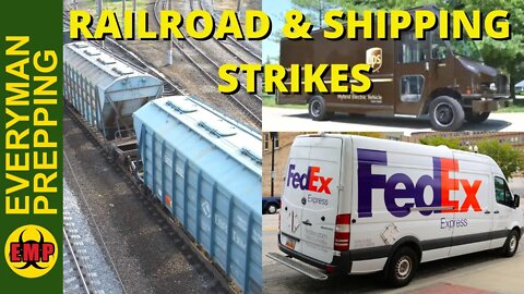 Railroad Strike Looming - Food Shortages & Fertilizer Halts Coming