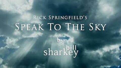 Speak to The Sky - Rick Springfield (cover-live by Bill Sharkey)