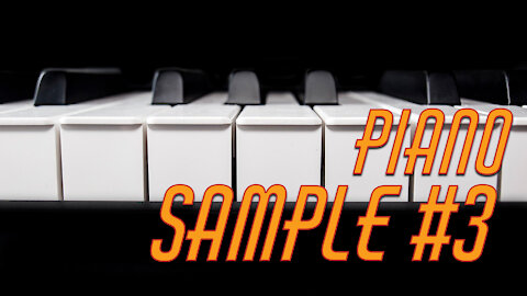 Piano Sample Animated #3 [No Copyright] [Royalty Free]